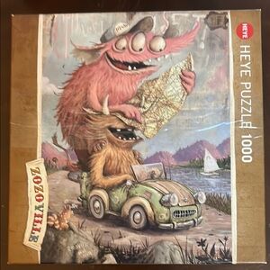 Heye Puzzle 1000 Pieces - Monster Adventure